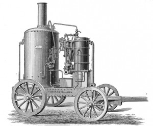 Chaplin Water Distiller Used to Purify Sea Water