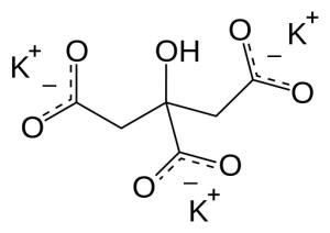 Potassium Citrate Molecule